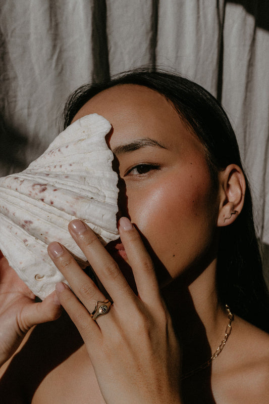 Wishbone ring - 9ct Gold