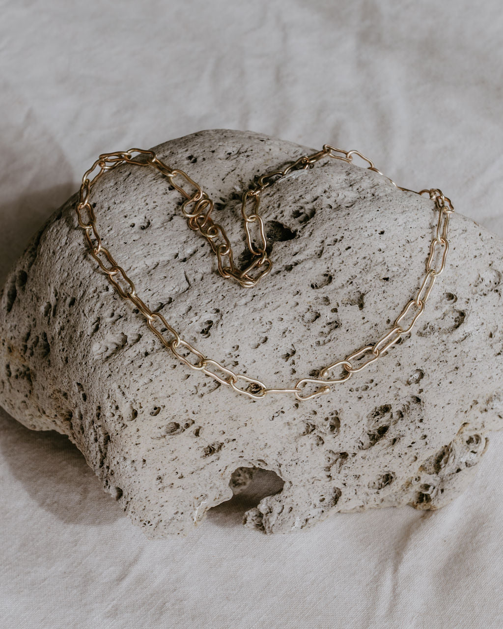 Natural State Chain - 9ct Gold