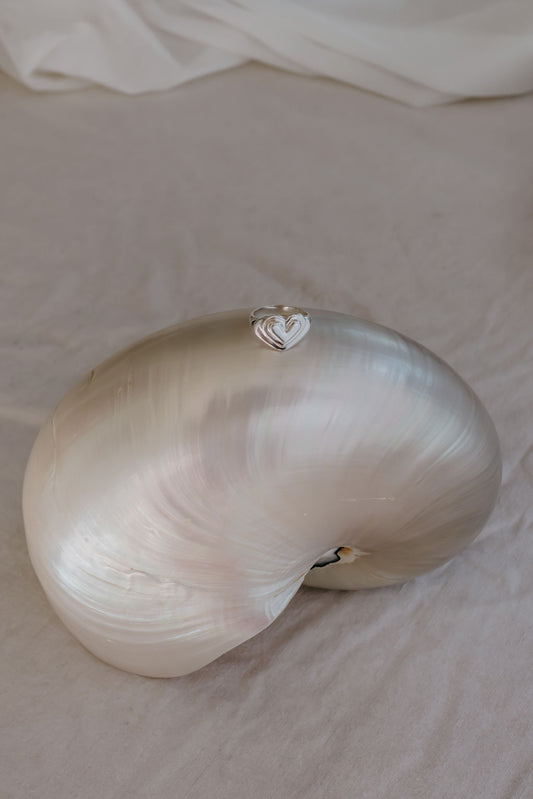 Giving Heart Ring - 925 Silver