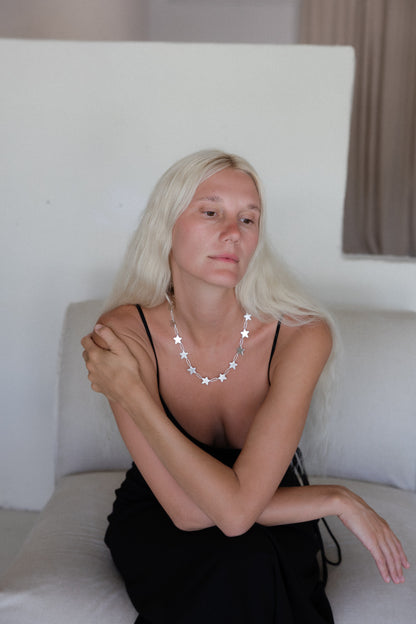 Group Dance Necklace - 925 Silver