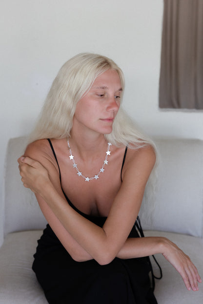 Group Dance Necklace - 925 Silver