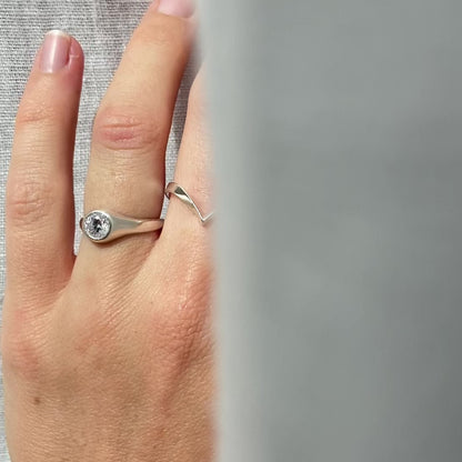 Comfort Ring - 925 Silver