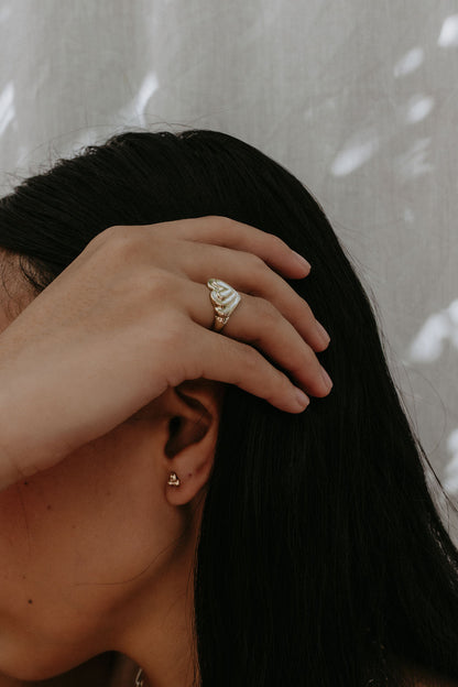 Giving Heart Ring - 9ct Gold